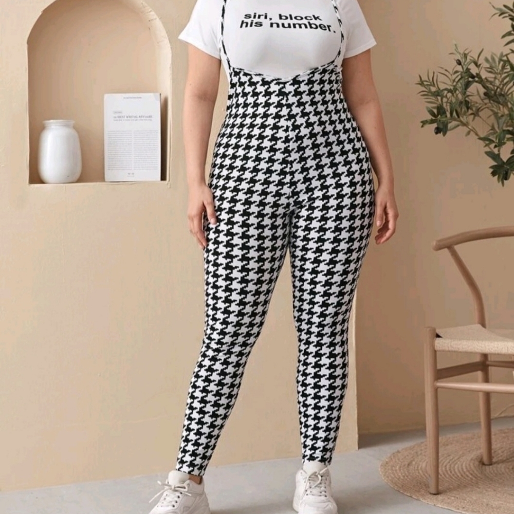 Plus Suspender Jumpsuit